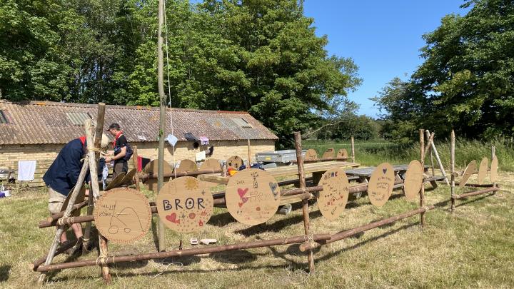 Spejdernes flotte vikingeskib